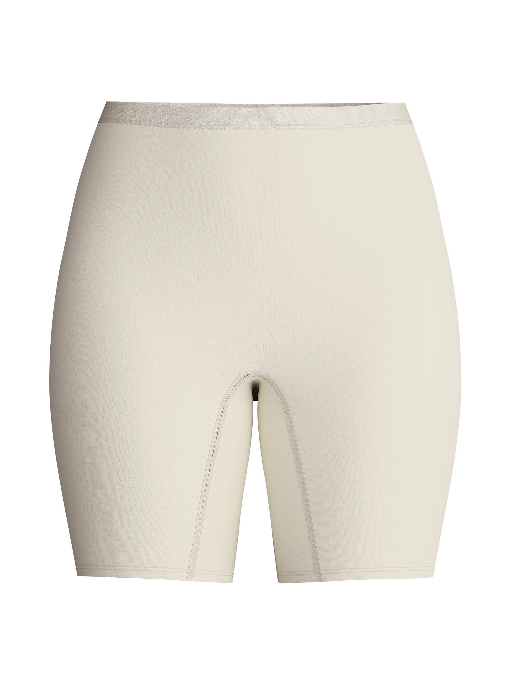 Damen - Radlerhose aus Wolle-Seide aus Wolle in Beige, Einfarbig aus Serie True Confidence von CALIDA