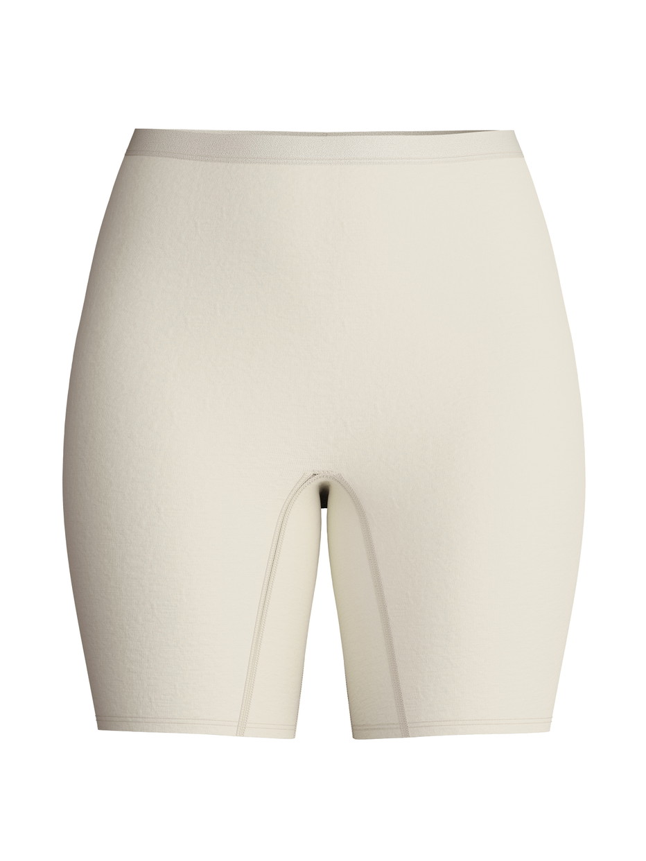 Damen - Radlerhose aus Wolle-Seide aus Wolle in Beige, Einfarbig aus Serie True Confidence von CALIDA