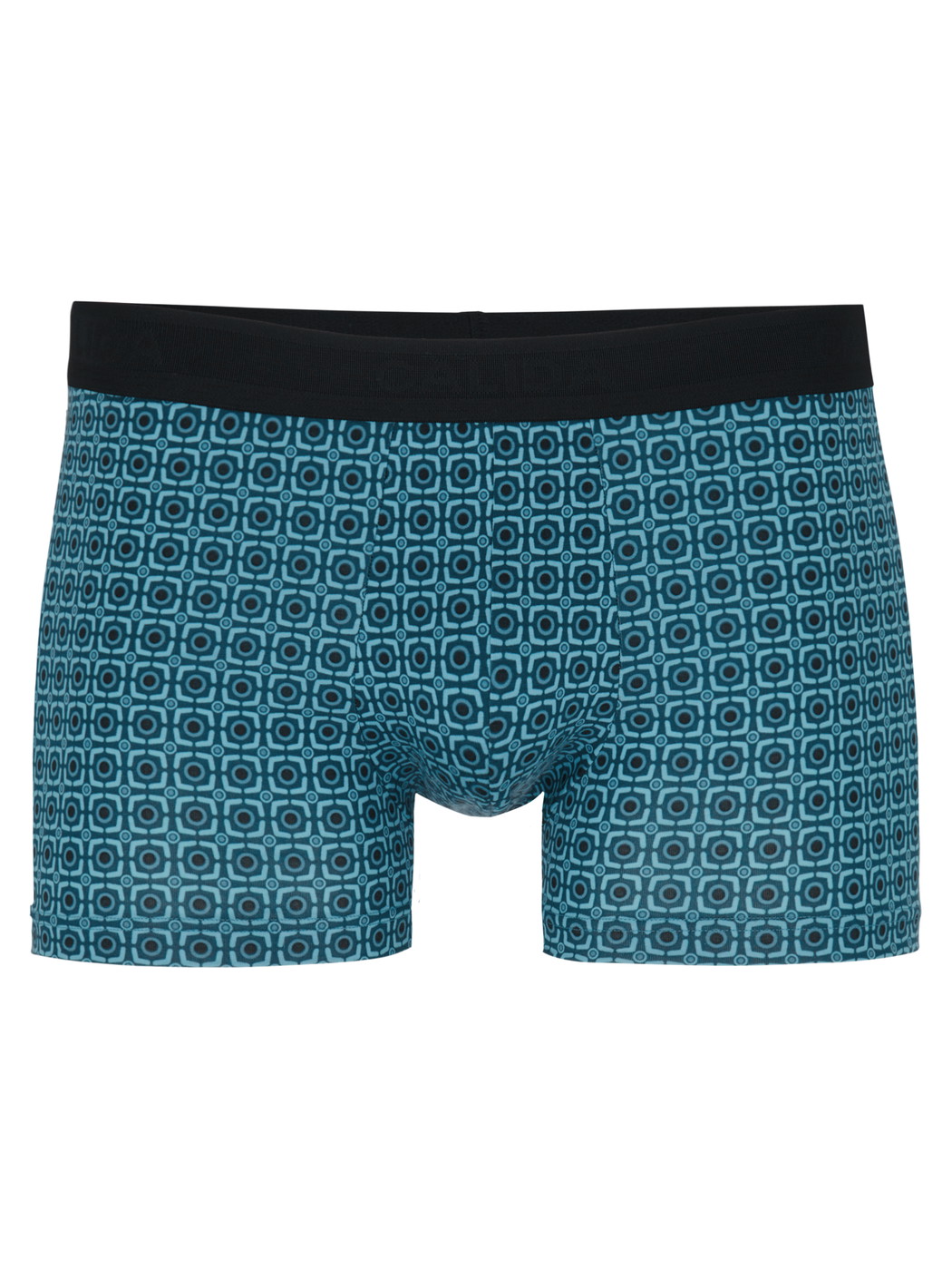 Uomo - Boxer brief in Cotone di colore Turchese, Motivo, della serie Grafic Cotton di CALIDA