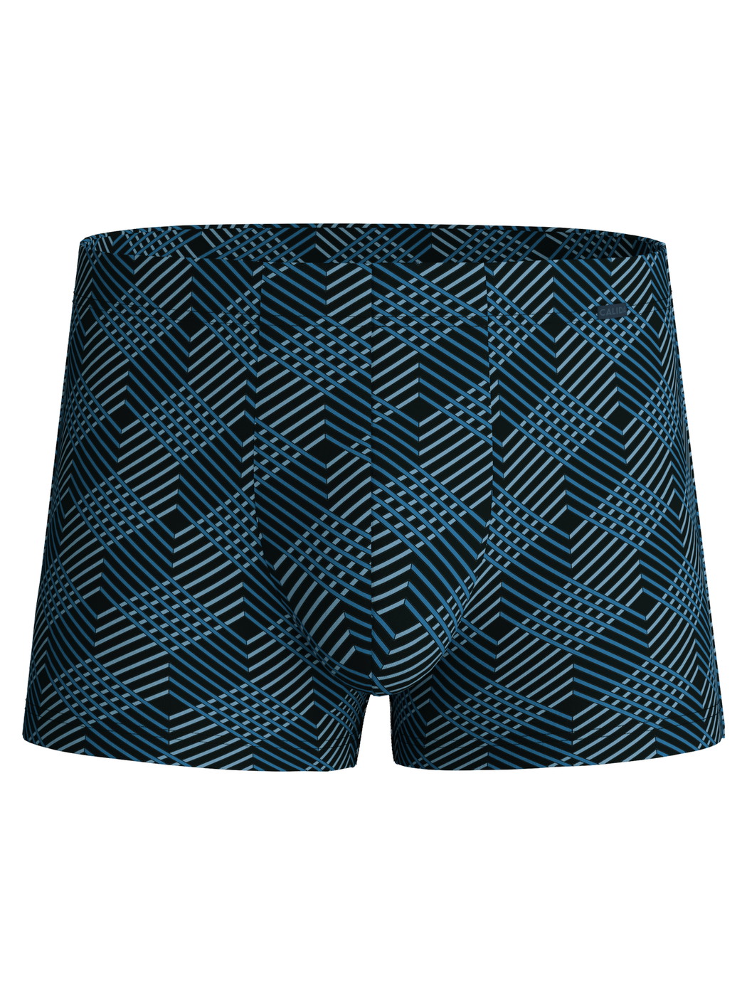 Uomo - Boxer brief in Cotone di colore Nero, Modello, della serie Grafic Cotton di CALIDA