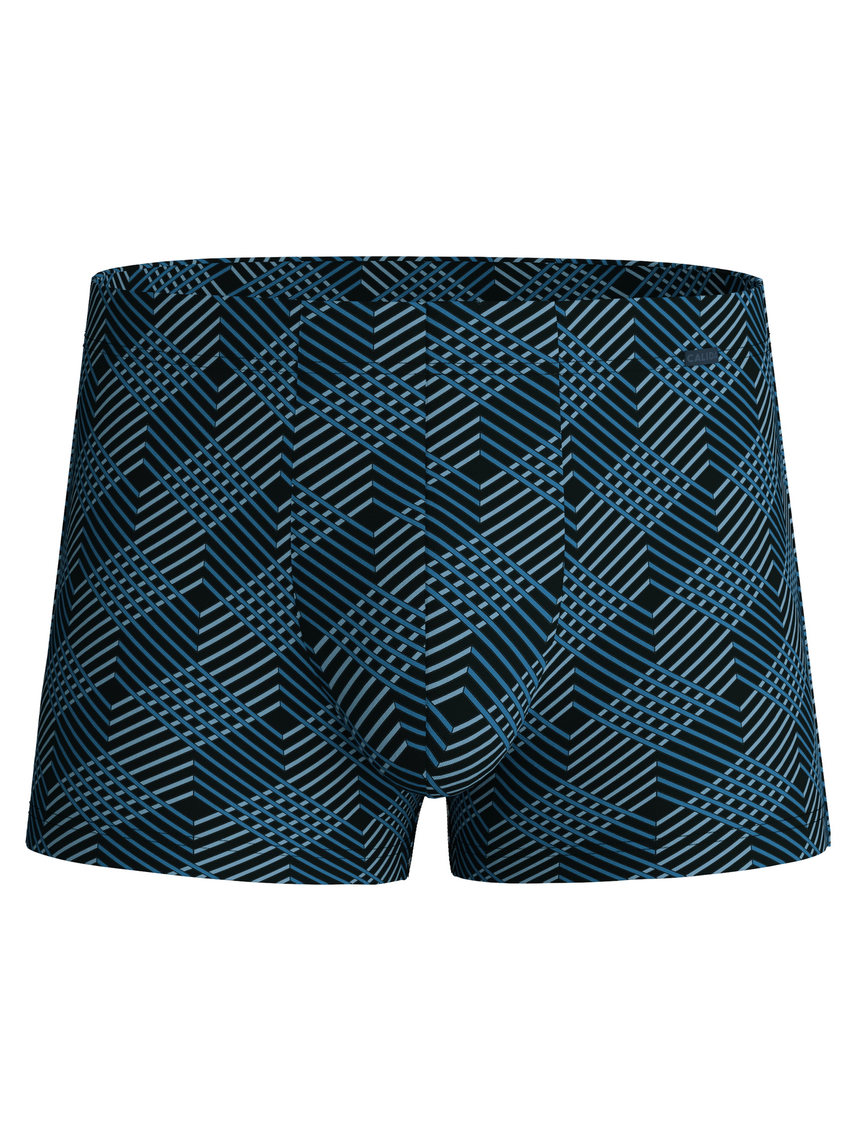 Homme - Boxer brief en Coton de couleur Noir, À motifs, de la série Grafic Cotton de CALIDA