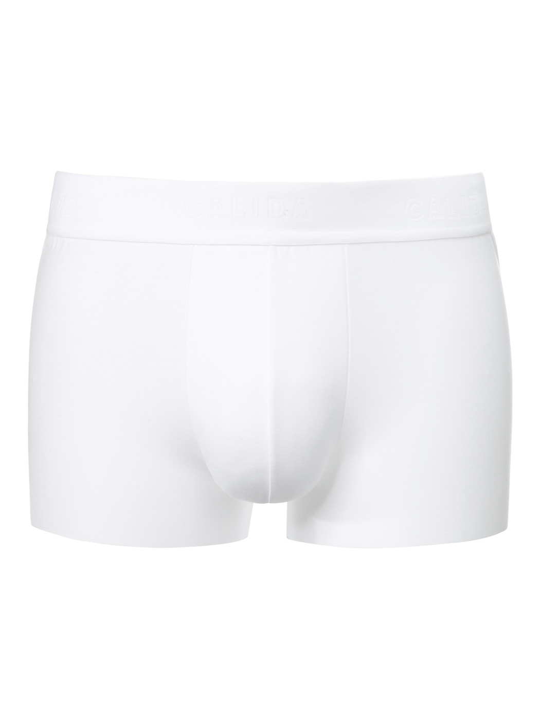 Men - Boxer brief with elastic waistband made of Modal in White, Unicoloured, from the Clean Line series by CALIDA
