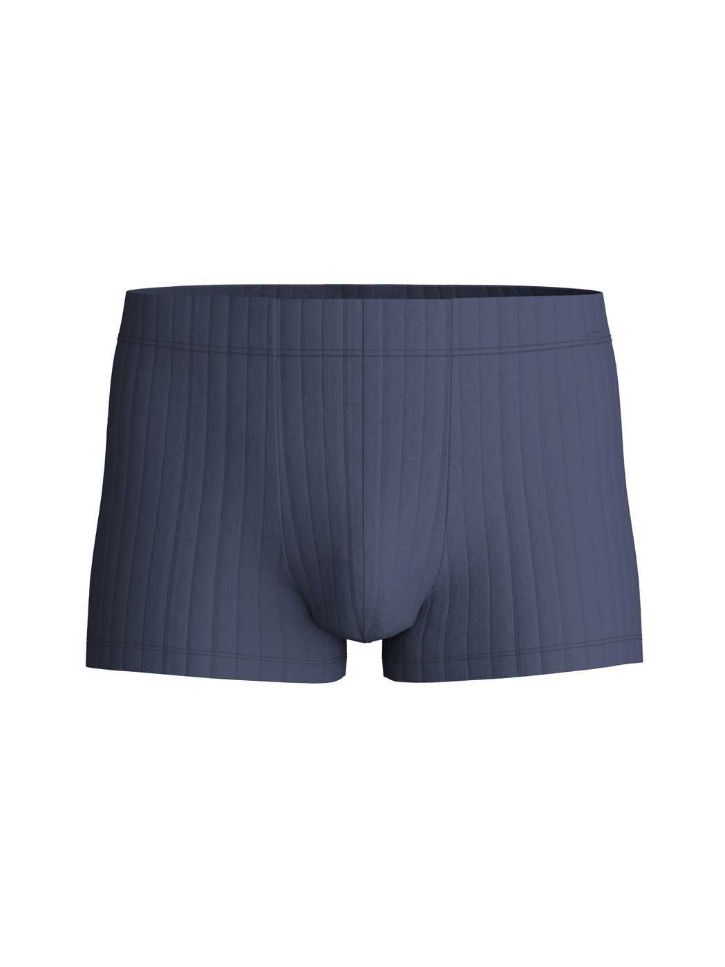 Homme - Boxer brief, ceinture recouverte en Coton de couleur Bleu, Motif, de la série Pure & Style de CALIDA