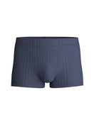 Homme - Boxer brief, ceinture recouverte en Coton de couleur Bleu, Motif, de la série Pure & Style de CALIDA