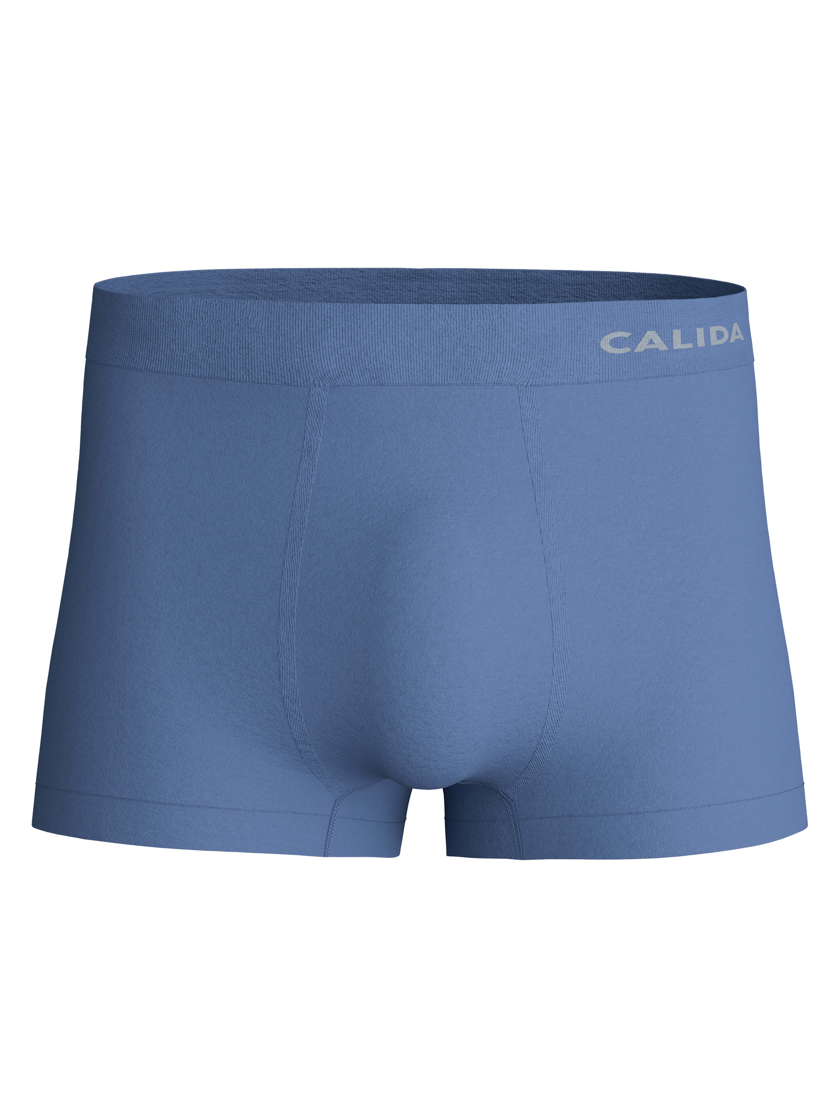 Uomo - Boxer brief in Modal di colore Blu, Tinta unita, della serie Seamless Natural di CALIDA
