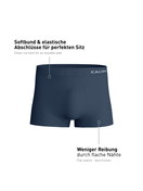 Uomo - Boxer brief in Modal di colore Grigio, Tinta unita, della serie Seamless Natural di CALIDA