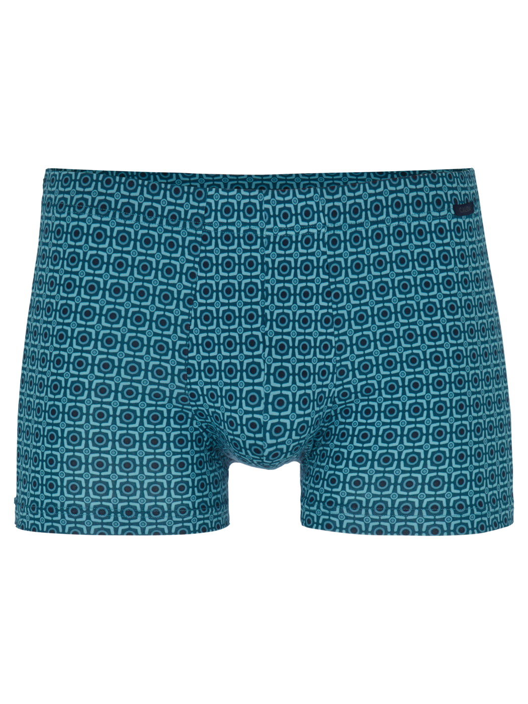 Homme - Boxer brief en Coton de couleur Turquoise, Motif, de la série Grafic Cotton de CALIDA