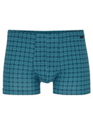 Homme - Boxer brief en Coton de couleur Turquoise, Motif, de la série Grafic Cotton de CALIDA