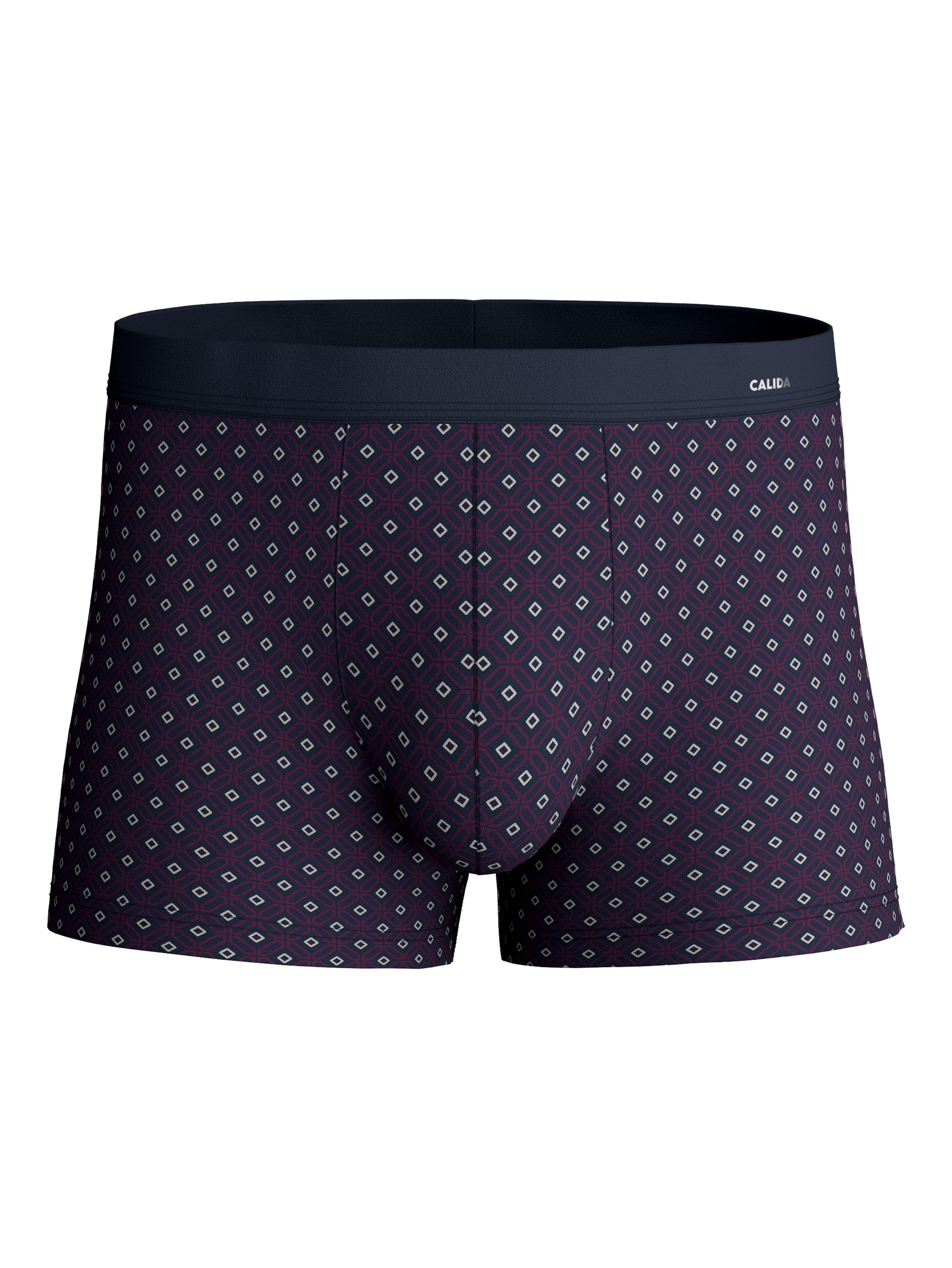 Uomo - Boxer brief in Cotone di colore Rosso, Modello, della serie Cotton Code Design di CALIDA