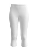 Women - 3/4 Leggings made of Cotton in White, Unicoloured, from the Natural Comfort series by CALIDA