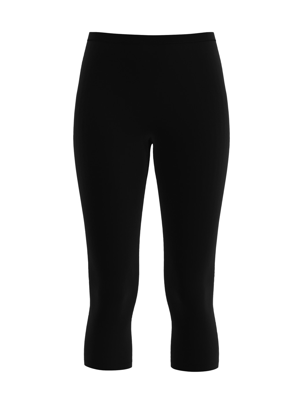 Women - 3/4 Leggings made of Cotton in Black, Unicoloured, from the Natural Comfort series by CALIDA