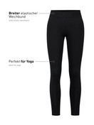 Women - Leggings made of Cotton in Black, Unicoloured, from the Elastic series by CALIDA