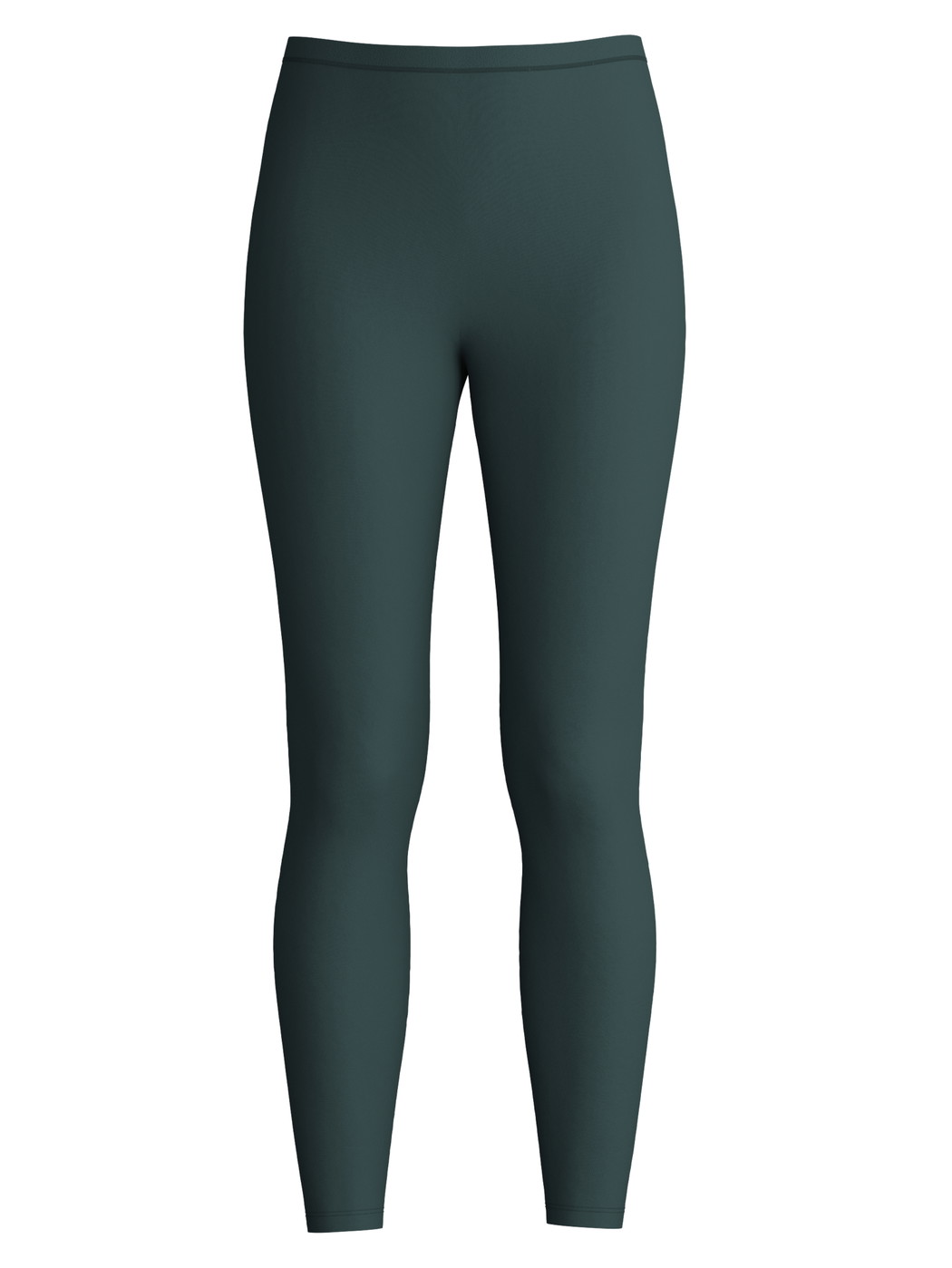 Femme - Leggings en Coton de couleur Vert, Unicolore, de la série Natural Comfort de CALIDA