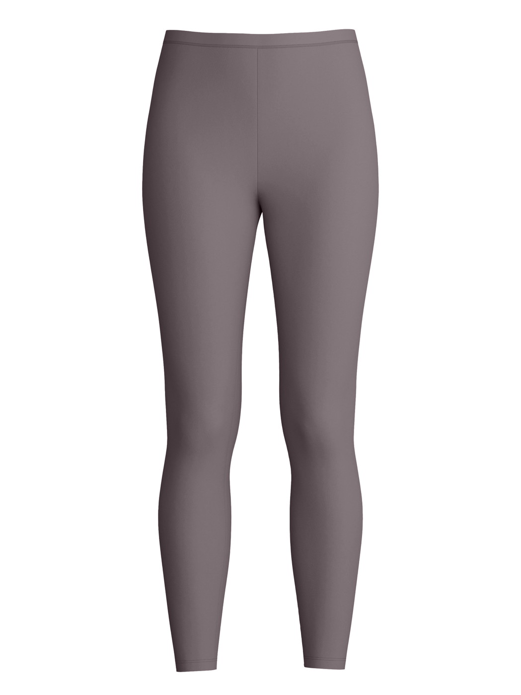 Femme - Leggings en Coton de couleur Marron, Unicolore, de la série Natural Comfort de CALIDA