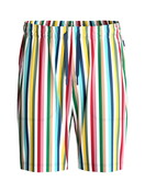 Men - Bermudas made of Cotton in Yellow, Striped, from the RMX Sleep Holiday series by CALIDA