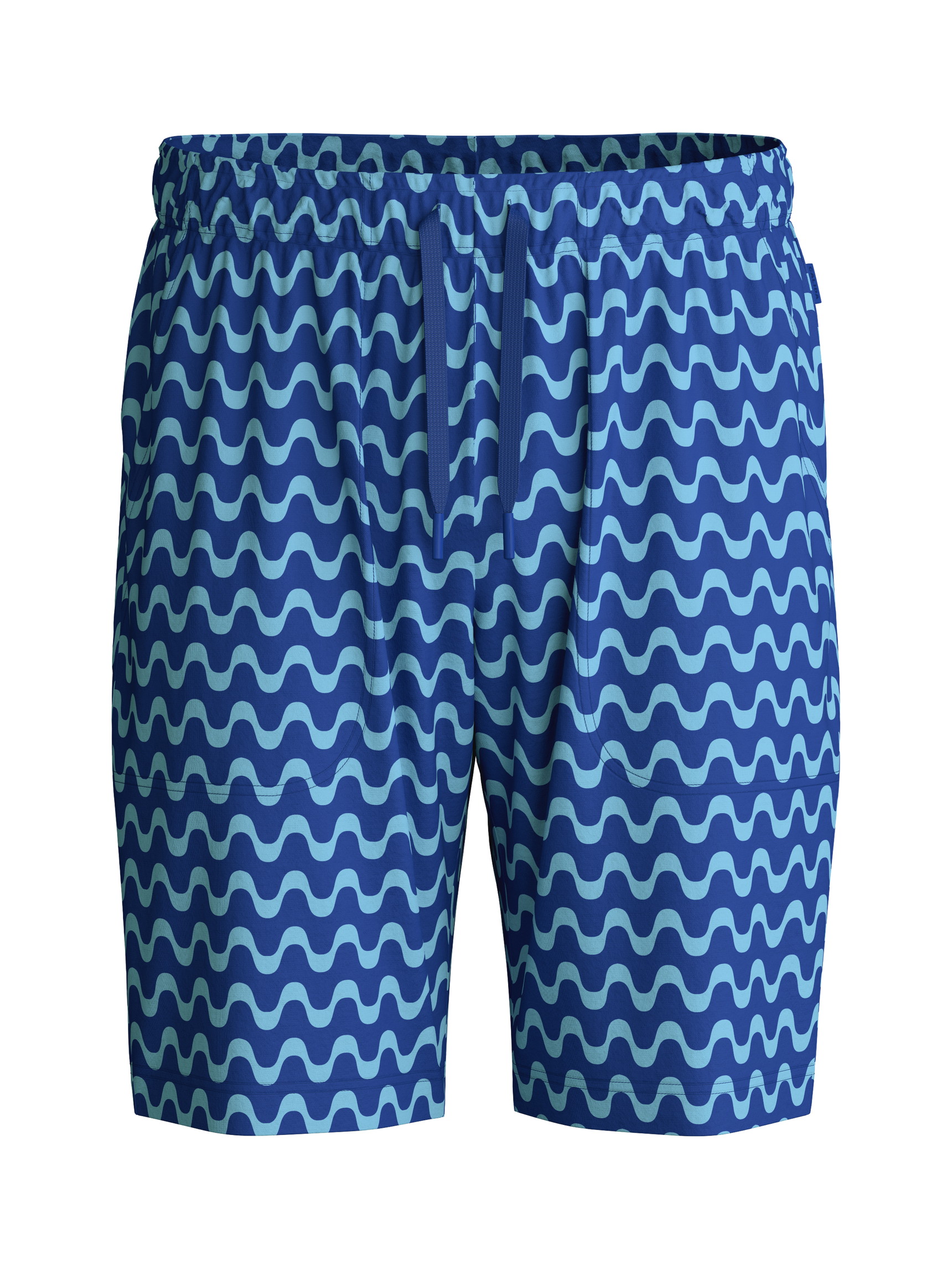 Uomo - Bermuda in 100% cotone di colore Blu, Modello, della serie RMX Sleep Time off di CALIDA