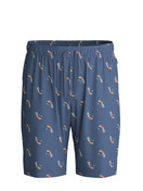 Men - Bermudas made of 100% Cotton in Blue, Patterned, from the RMX Sleep Holiday series by CALIDA
