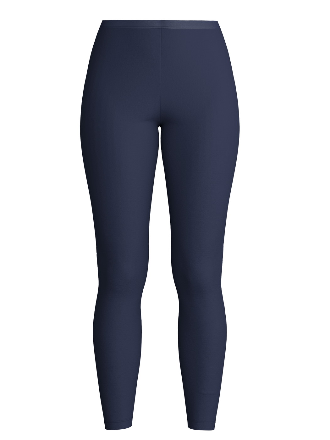 Donna - Leggings in lana e seta in Lana di colore Blu, Tinta unita, della serie True Confidence di CALIDA