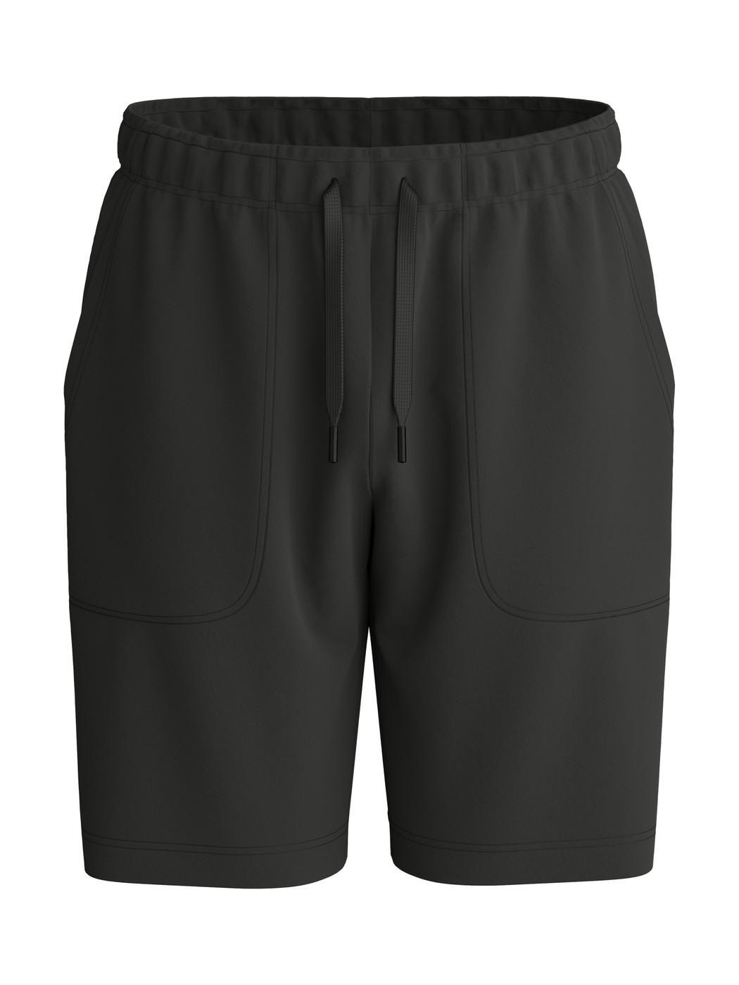 Men - Bermudas with side pockets made of Cotton in Black, Unicoloured, from the RMX Lounge Lecce series by CALIDA