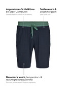 Herren - Bermudas aus Modal in Blau, Einfarbig aus Serie DSW Balancing von CALIDA