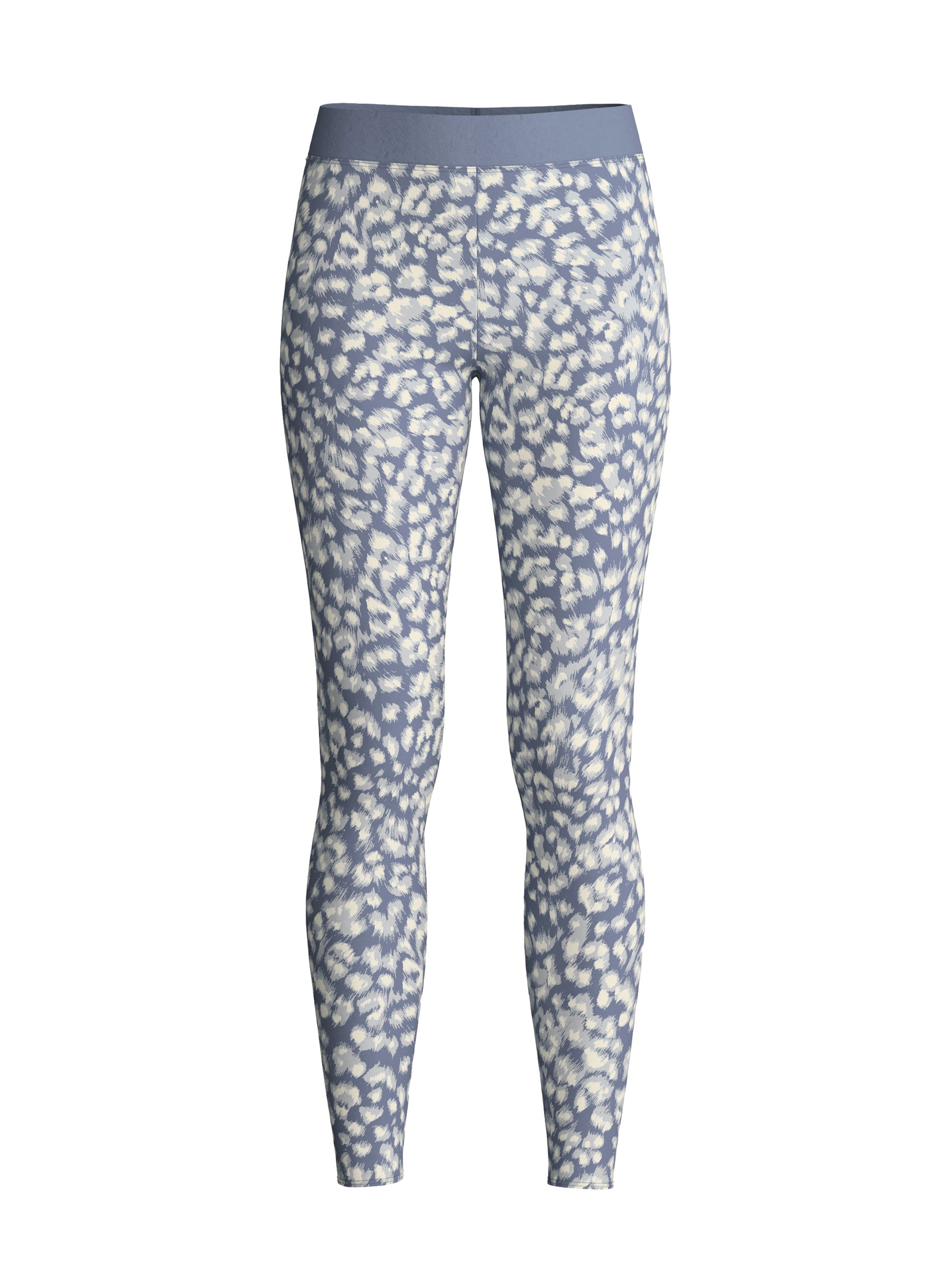 Damen - Leggings mit Softbund aus Baumwolle in Grau, Gemustert aus Serie Elastic Trend von CALIDA