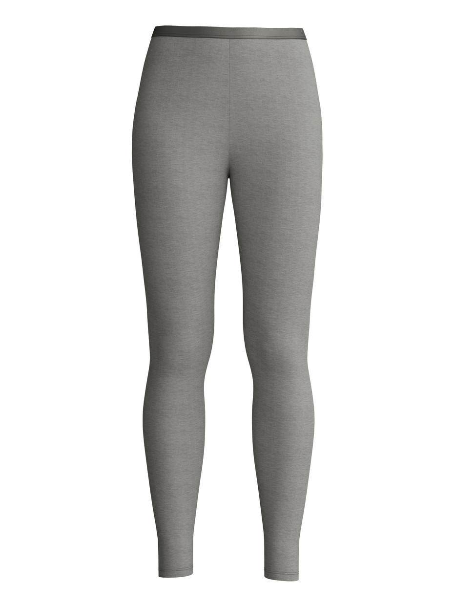 Damen - Leggings aus Wolle-Seide aus Wolle in Grau, Einfarbig aus Serie True Confidence von CALIDA