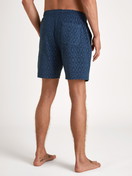 Men - Bermudas made of Cotton in Blue, Unicoloured, from the RMX Lounge Holiday series by CALIDA