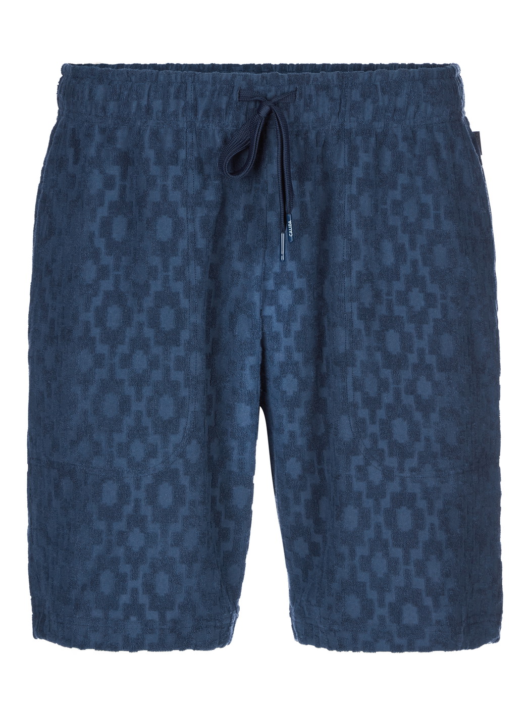 Men - Bermudas made of Cotton in Blue, Unicoloured, from the RMX Lounge Holiday series by CALIDA
