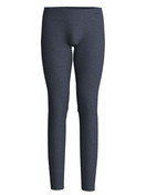 Herren - Longpants aus Wolle und Seide aus Wolle in Blau, Einfarbig aus Serie Wool & Silk von CALIDA
