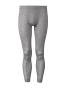 Herren - Longpants aus Wolle und Seide aus Wolle in Grau, Einfarbig aus Serie Wool & Silk von CALIDA