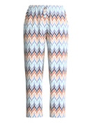 Women - 7/8 pyjama trousers made of 100% Cotton in Blue, Patterned, from the Favourites Tiles series by CALIDA