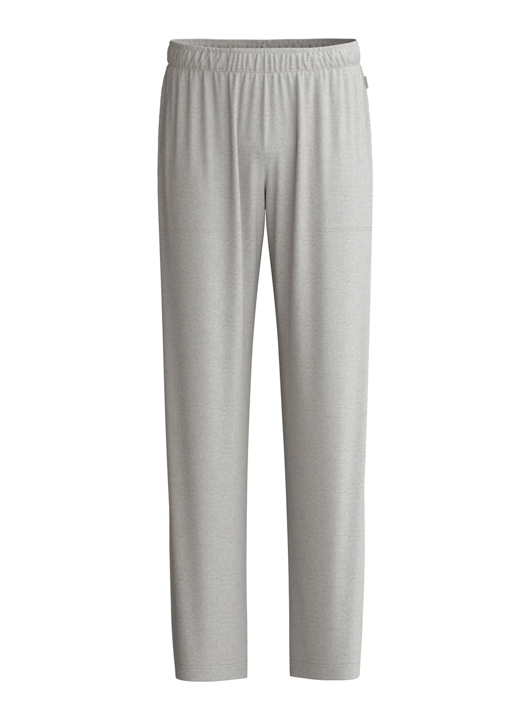 Herren - Flanellhose mit Seitentaschen aus Flanell in Grau, Gemustert aus Serie RMX Flannel Mood von CALIDA