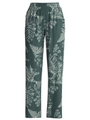Femme - Bas de pyjama en Coton de couleur Vert, Floral, de la série Favourites Botanic de CALIDA