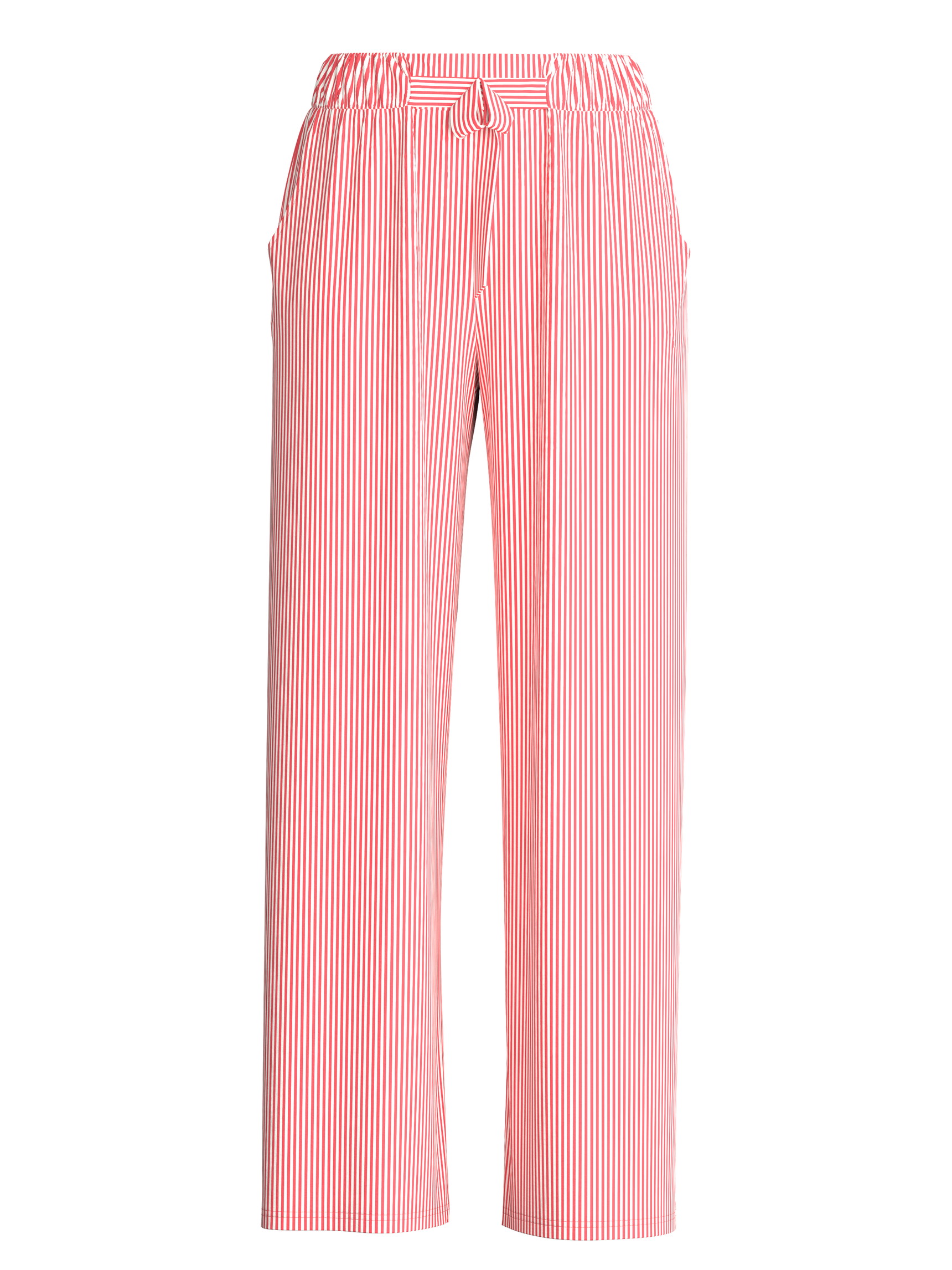 Women - Pyjama bottom made of Cotton in Orange, Striped, from the Favourites Beach series by CALIDA