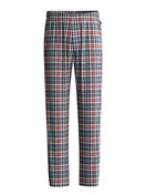 Herren - Flannel-Pyjamahose mit Seitentaschen aus 100% Baumwolle in Blau, Kariert aus Serie Family & Friends von CALIDA