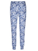 Damen - Pants mit Bündchen aus Modal in Blau, Floral aus Serie Favourites Serenity von CALIDA