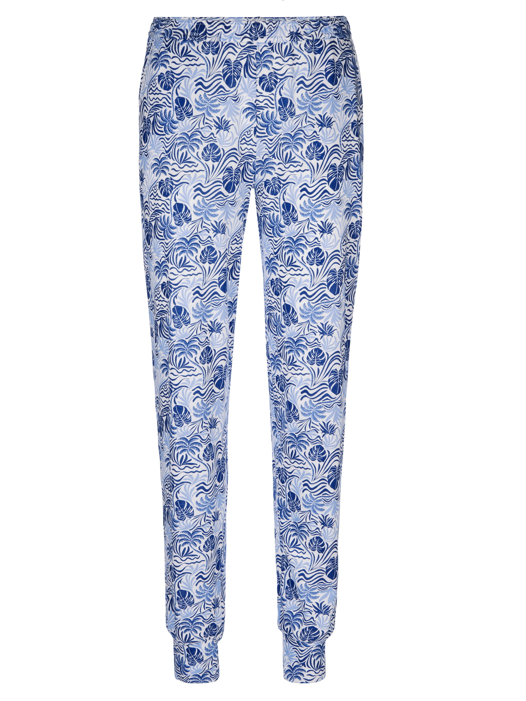 Women - Pants made of Modal in Blue, Floral, from the Favourites Serenity series by CALIDA