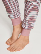 Women - Pyjama bottom made of 100% Cotton in Pink, Striped, from the Favourites Dreams series by CALIDA, Detail