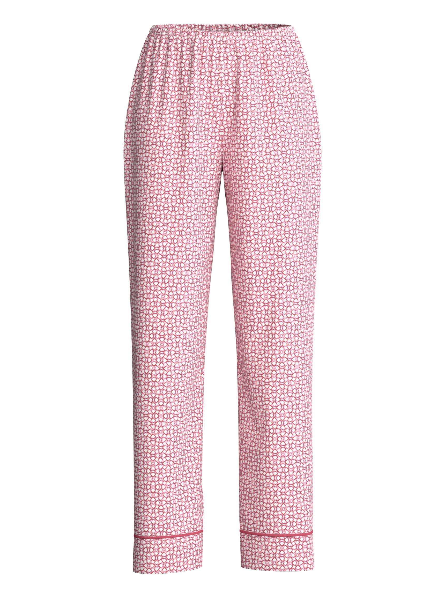 Donna - Pantaloni pigiama in Cotone di colore Rosa, Modello, della serie Favourites Love di CALIDA