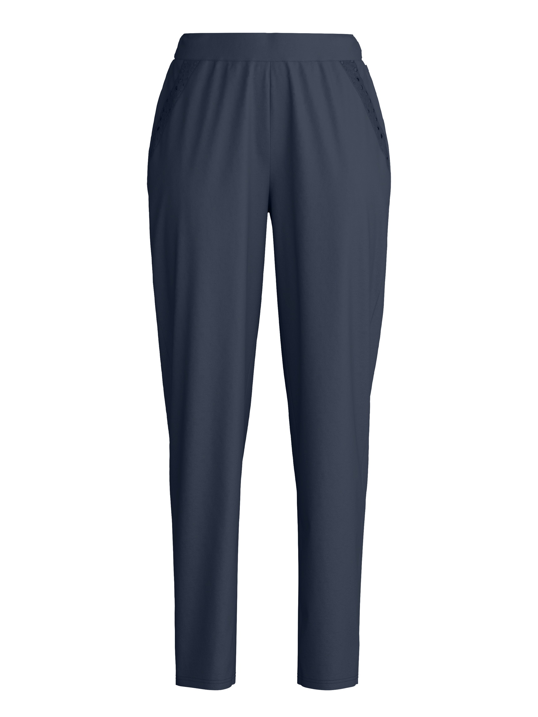 Women - Pyjama trousers made of Cotton in Blue, Unicoloured, from the Favourites Tiles series by CALIDA