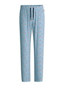 Men - Pyjama Bottoms with Side Pockets made of 100% Cotton in Blue, Patterned, from the RMX Sleep Holiday series by CALIDA