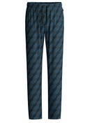 Uomo - Pantaloni da notte con tasche in 100% cotone di colore Nero, Modello, della serie RMX Sleep Leisure di CALIDA