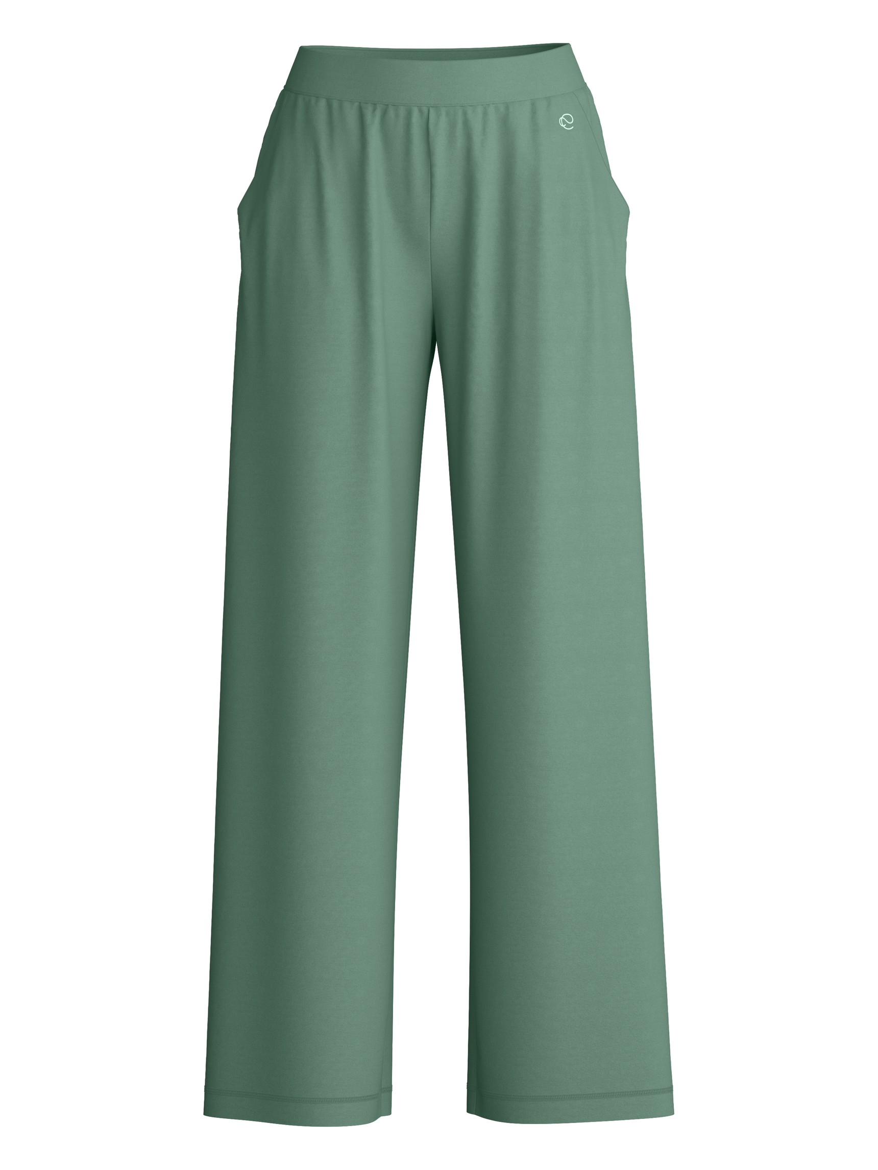 Donna - Pantaloni pigiama in Modal di colore Verde, Tinta unita, della serie DSW Balancing di CALIDA