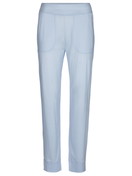 Donna - Pantaloni pigiama con tasche laterali in Lyocell di colore Blu, Tinta unita, della serie DSW Cooling di CALIDA