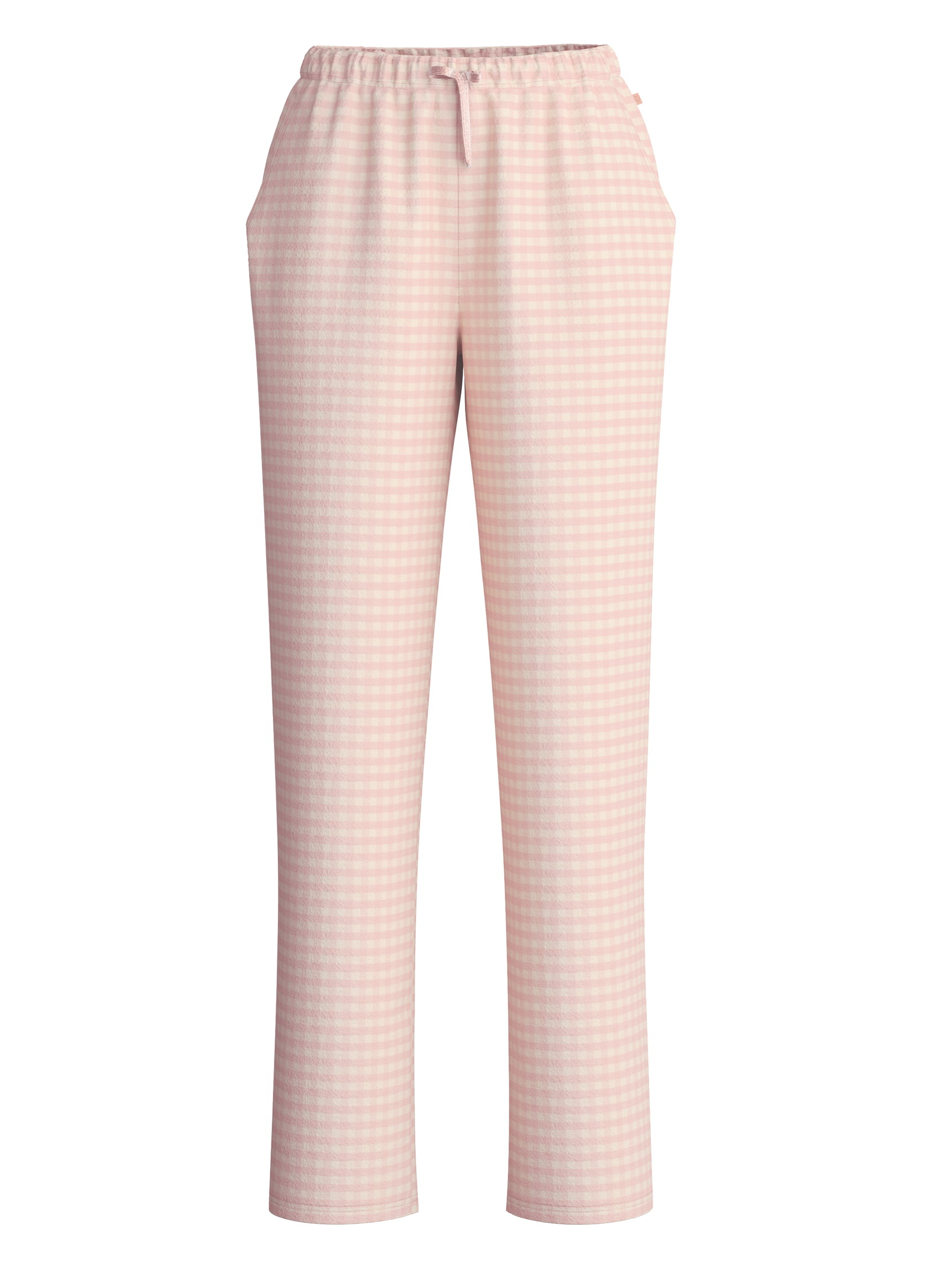 Damen - Flanellhose mit Seitentaschen aus 100% Baumwolle in Beige, Einfarbig aus Serie Favourites Universe von CALIDA