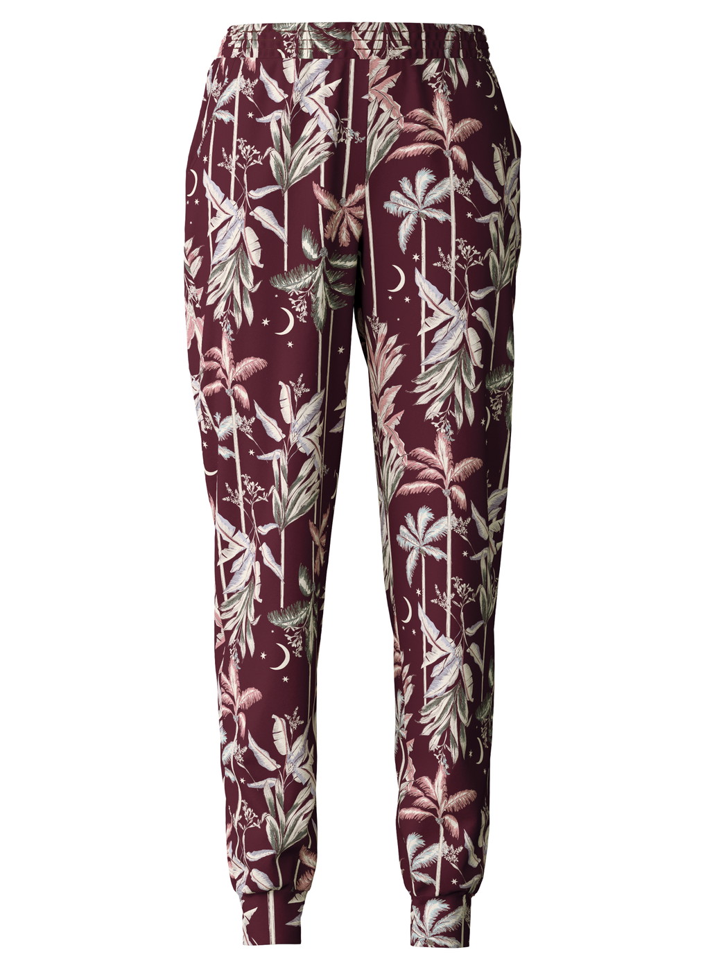 Damen - Pants mit Bündchen aus 100% Baumwolle in Rot, Floral aus Serie Favourites Ground von CALIDA