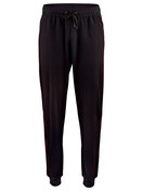 Men - Sweatpants made of Cotton in Black, Unicoloured, from the Remix Basic Lounge series by CALIDA