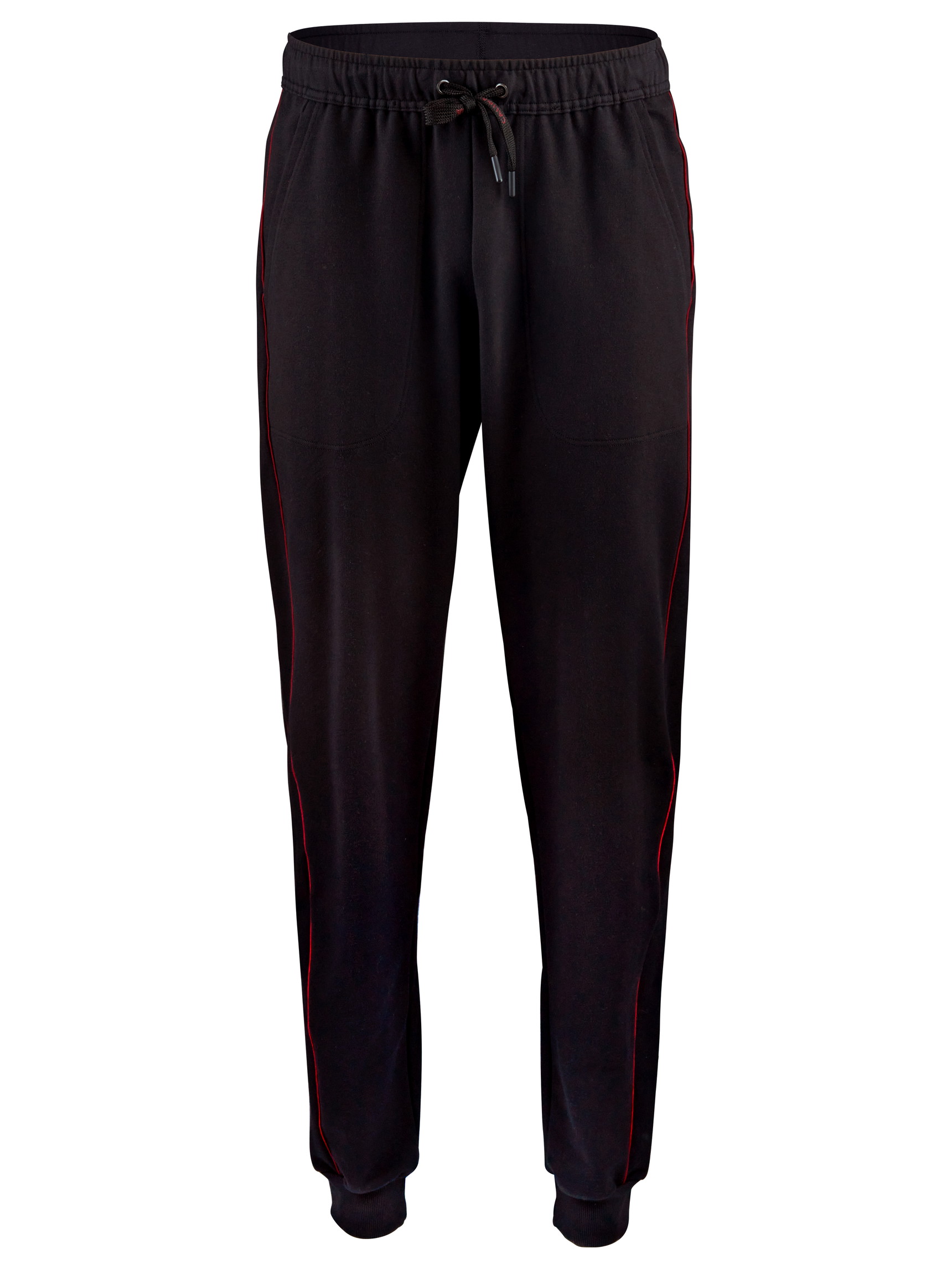 Herren - Jogginghose aus Baumwolle in Schwarz, Einfarbig aus Serie Remix Basic Lounge von CALIDA