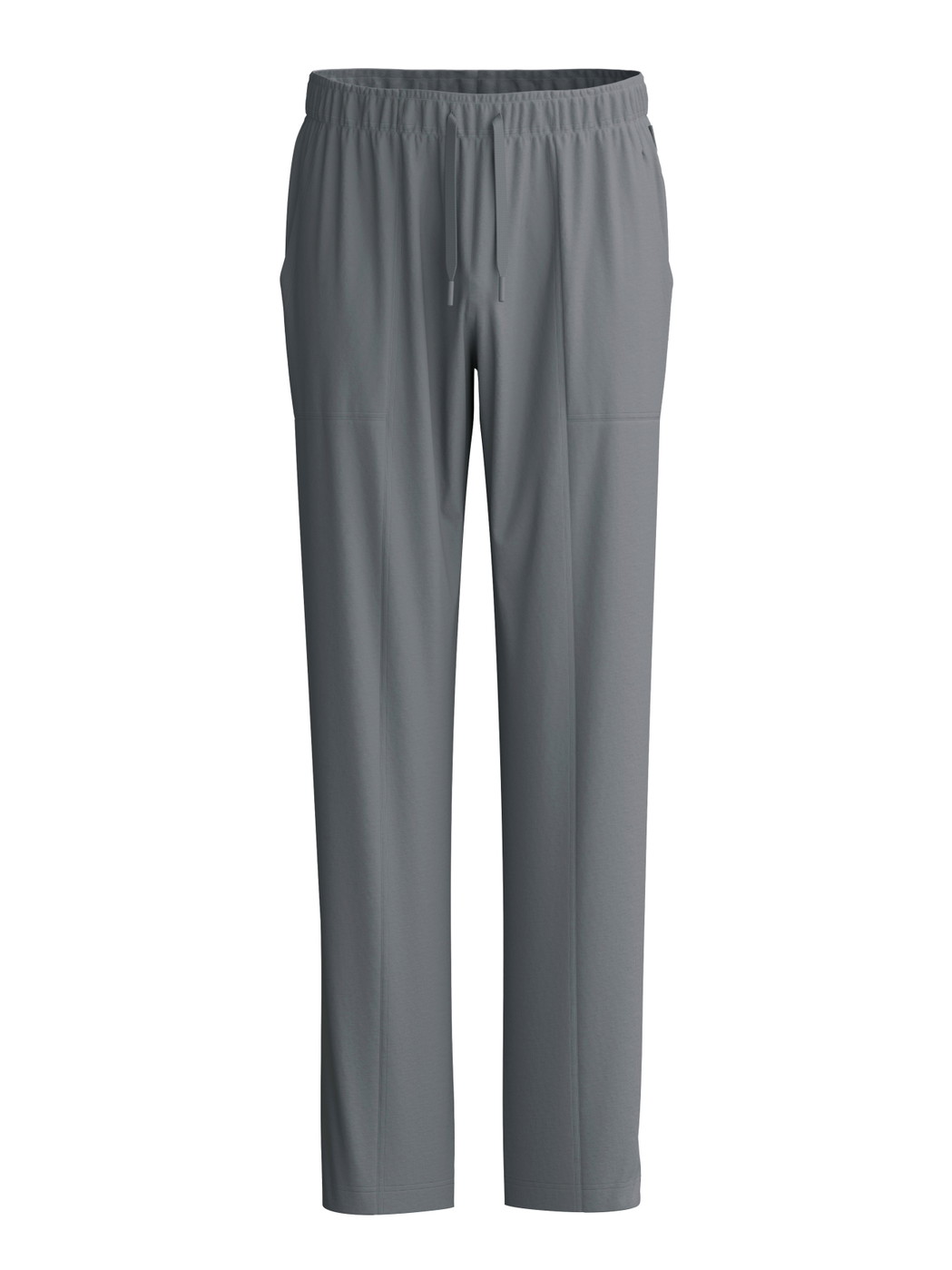 Herren - Pyjamahose mit Seitentaschen aus 100% Baumwolle in Grau, Einfarbig aus Serie RMX Sleep Leisure von CALIDA