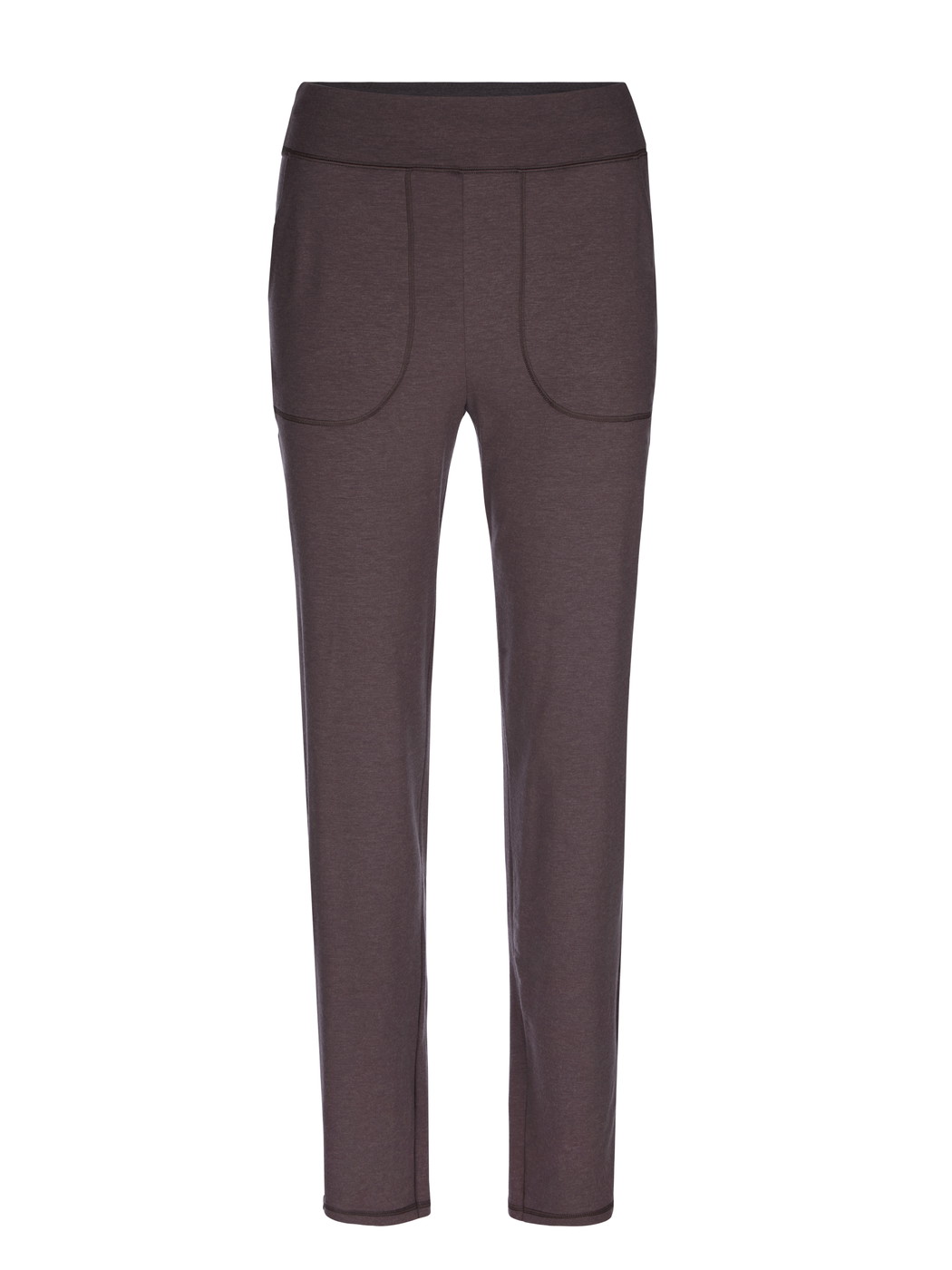 Damen - Pyjamahose mit Seitentaschen aus Lyocell in Violett, Einfarbig aus Serie DSW Warming von CALIDA